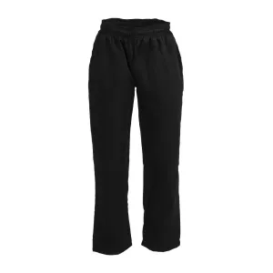 A582-S Whites Vegas Chef Trousers Polycotton Black S