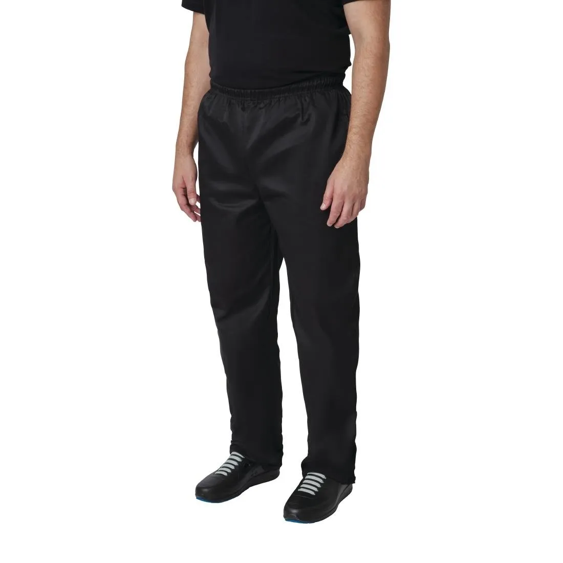 A582-S Whites Vegas Chef Trousers Polycotton Black S