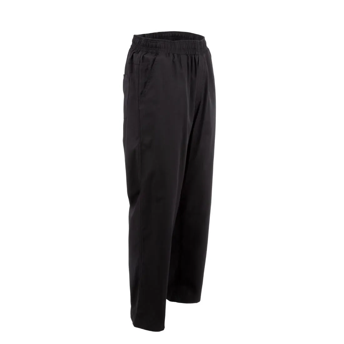 A695-4XL Chef Works Unisex Better Built Baggy Chefs Trousers Black 4XL