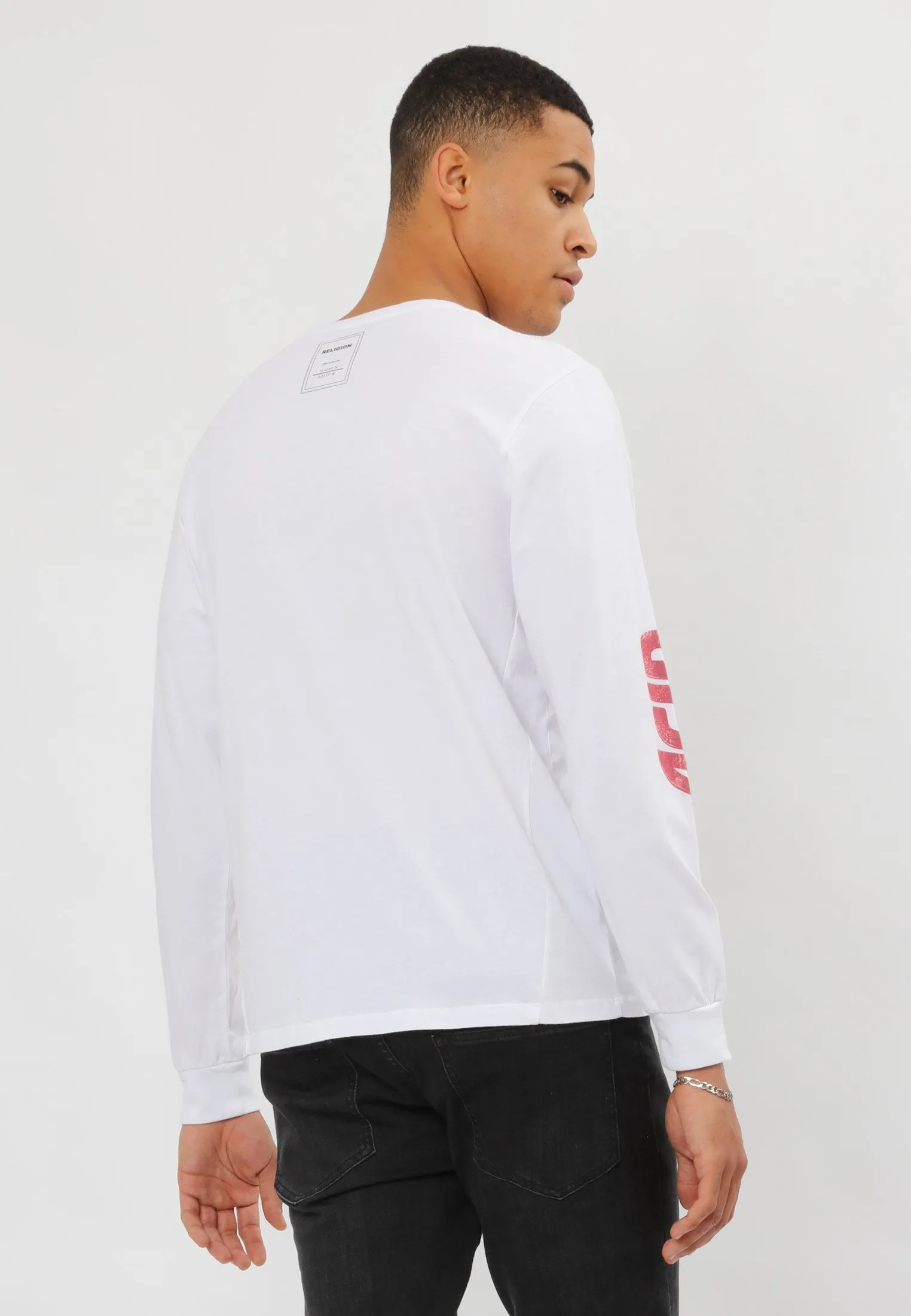 ACID TRIP LS T-SHIRT WHITE