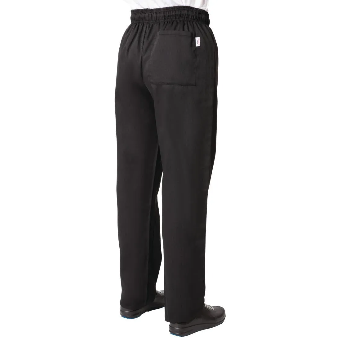 BB477-XS Nisbets Essentials Chef Trousers Black XS