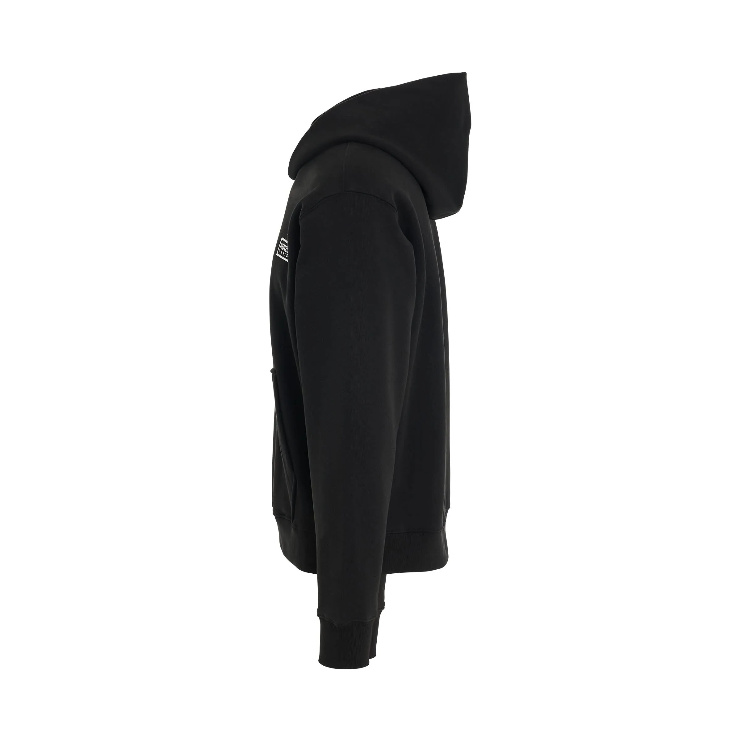 Bicolour KP Classic Hoodie in Black