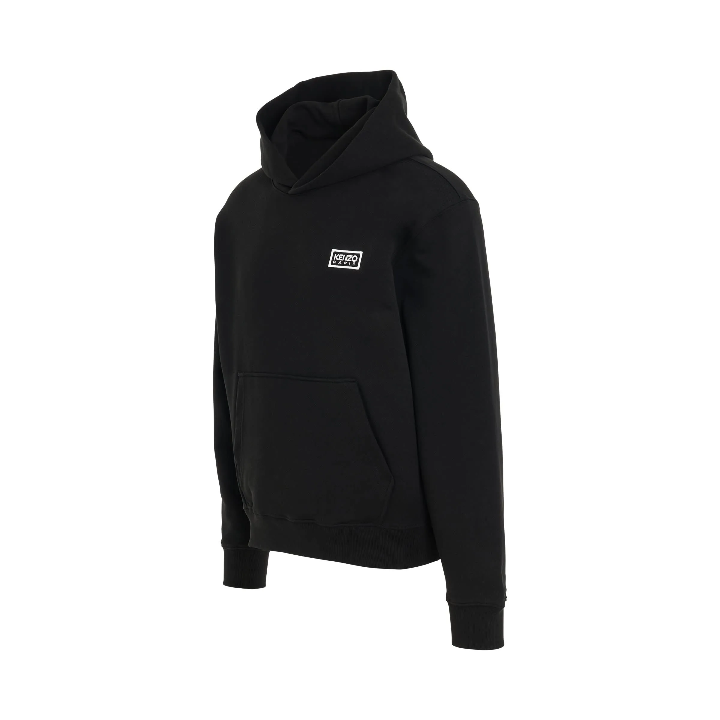 Bicolour KP Classic Hoodie in Black