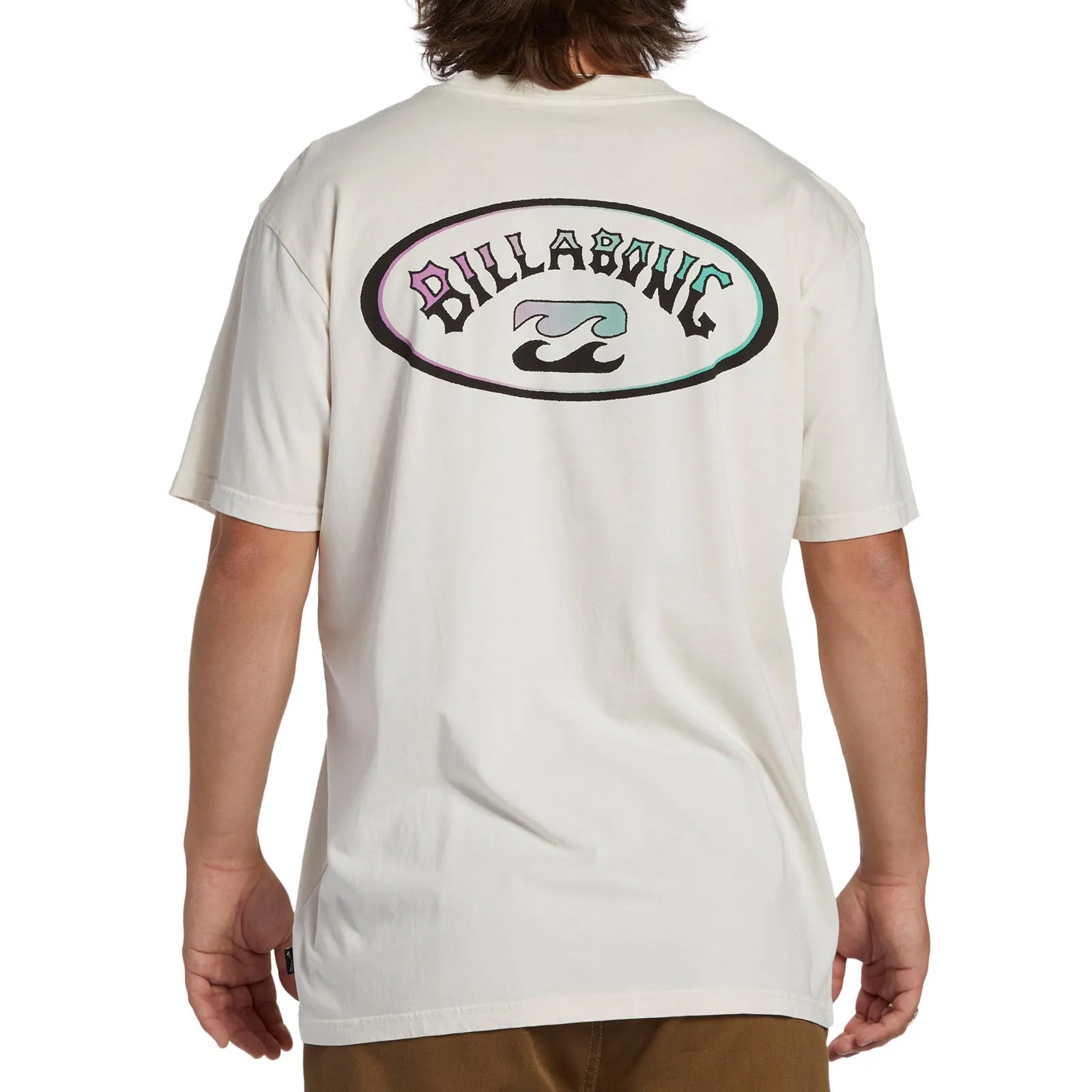 Billabong Mens Crossboards Crew Neck Cotton T-Shirt