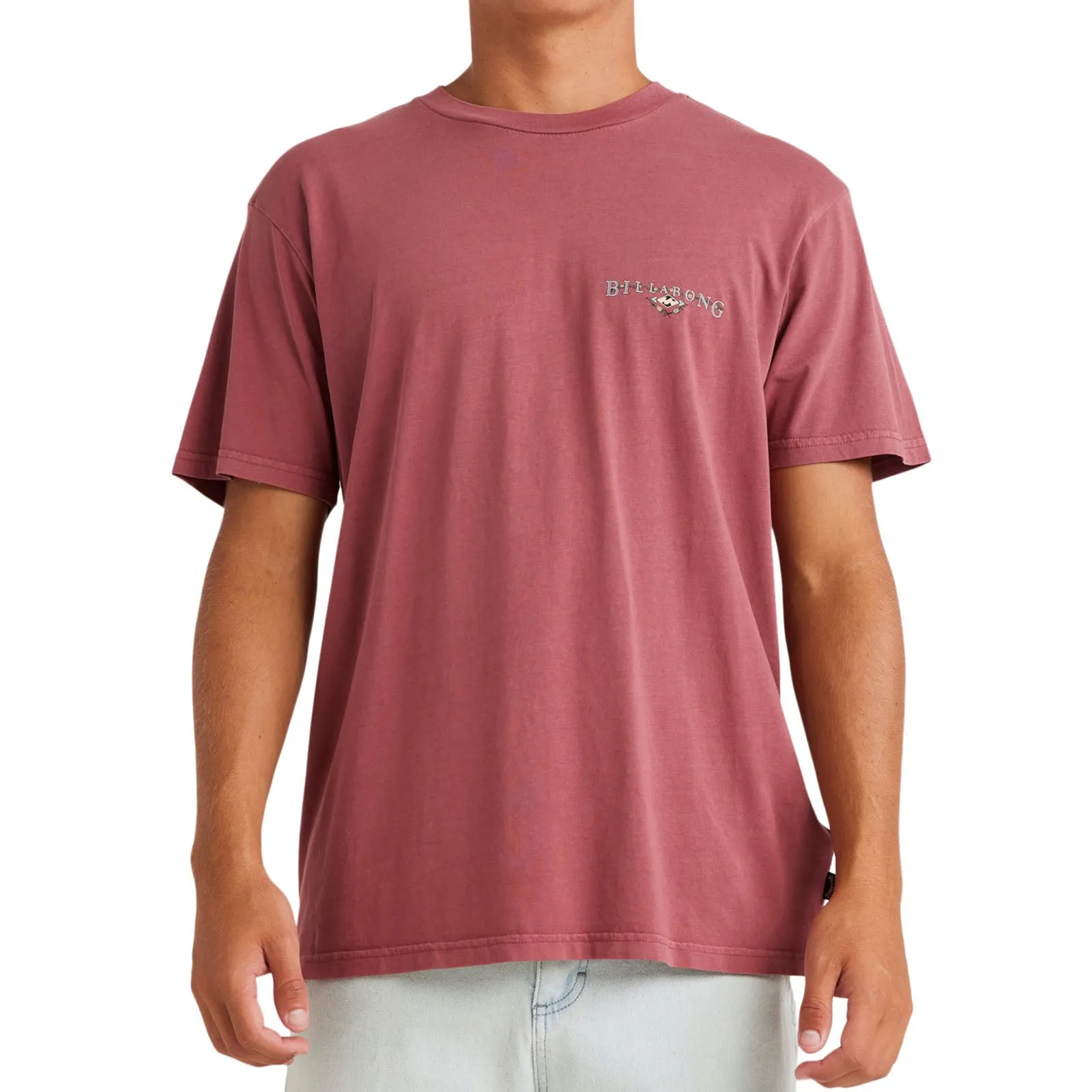 Billabong Mens Crossboards Crew Neck Cotton T-Shirt