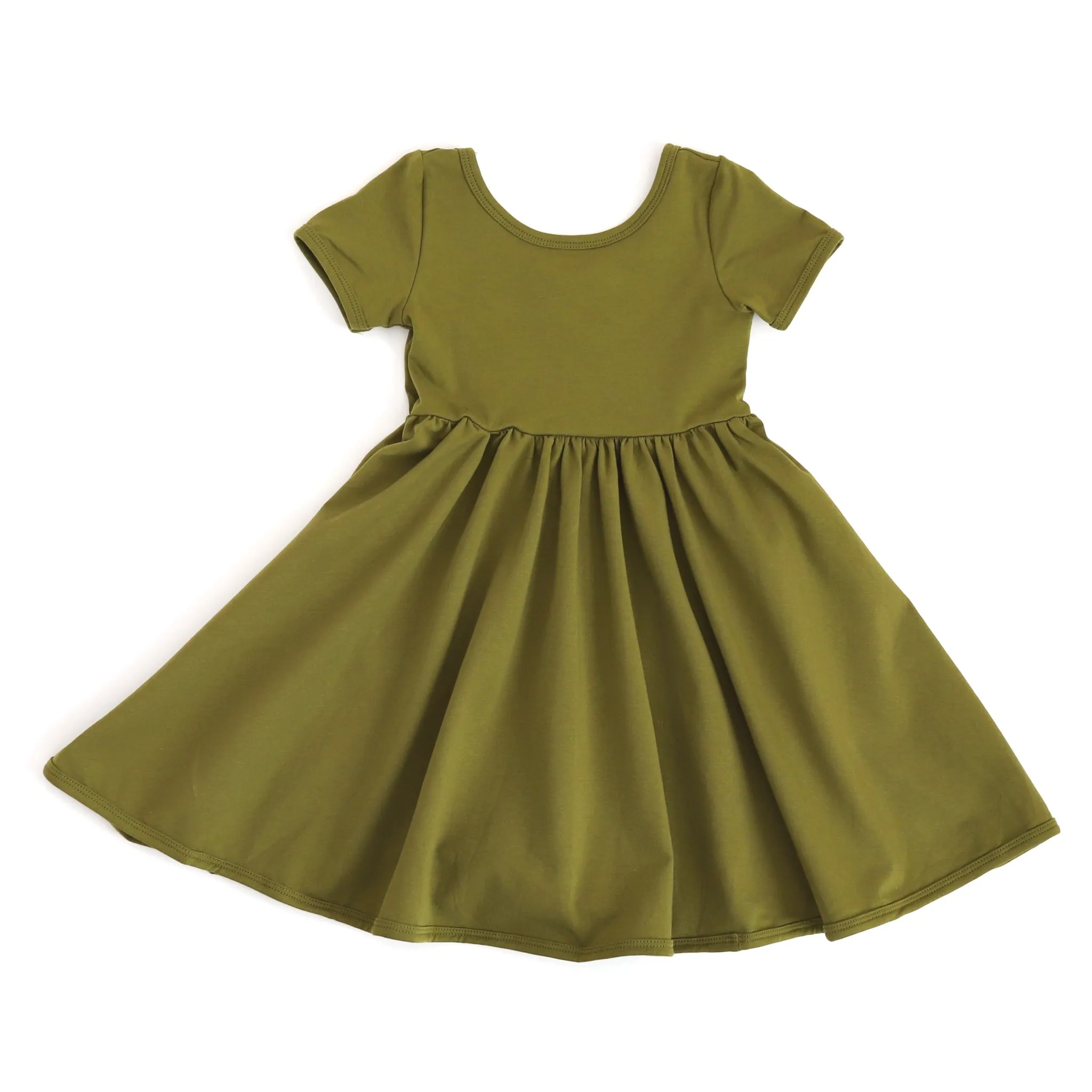 Bright Olive Everyday Dress