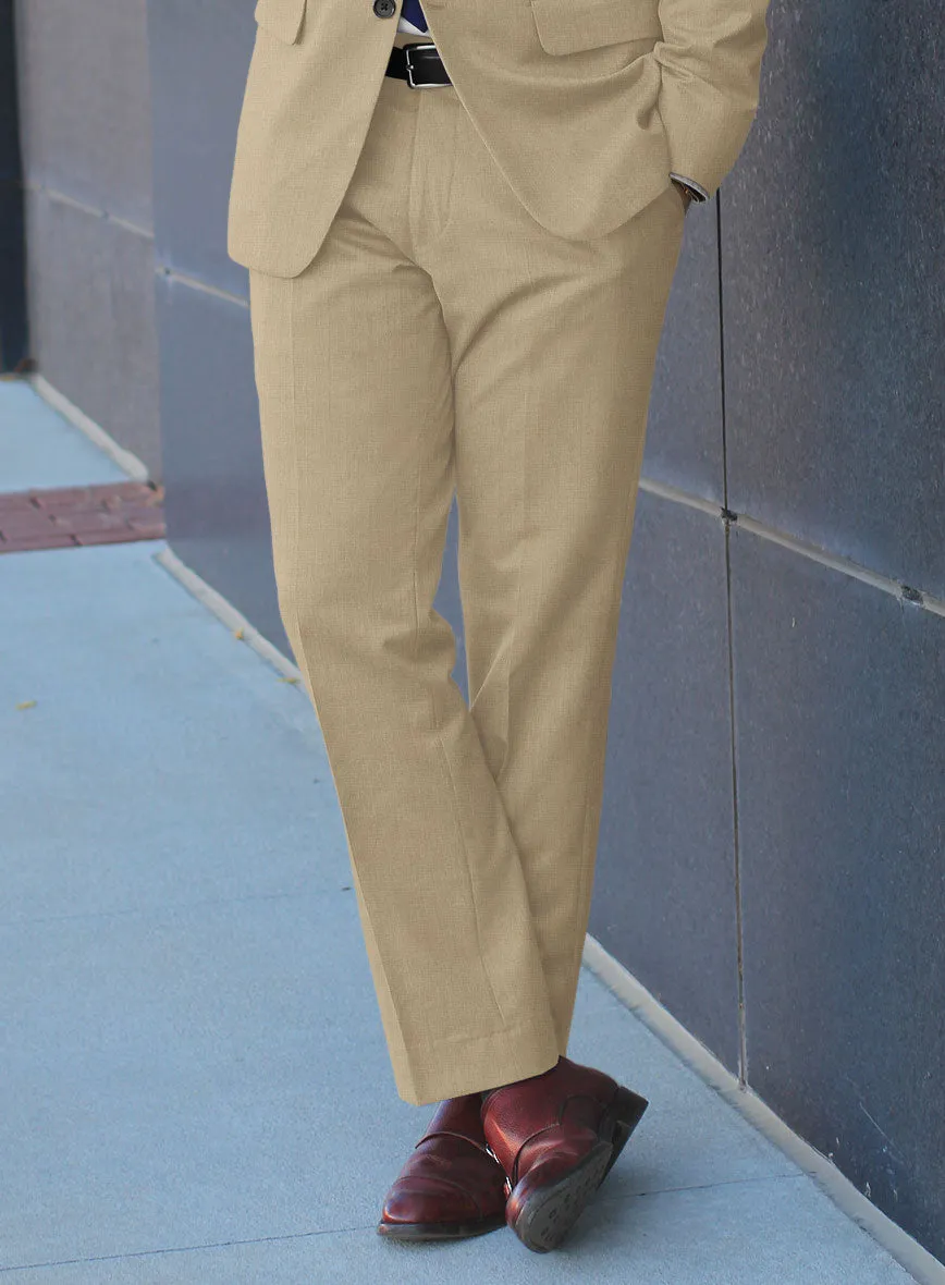 Bristol Beige Wool Suit