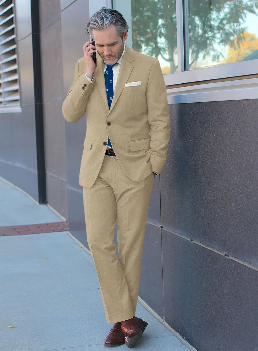 Bristol Beige Wool Suit