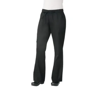 Chef Works Womens Cargo Chefs Trousers Black XL - B630-XL