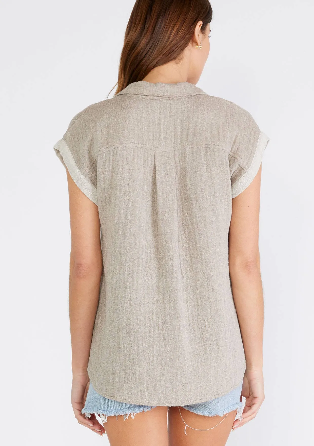 COTTON DOLAN SLEEVE TOP