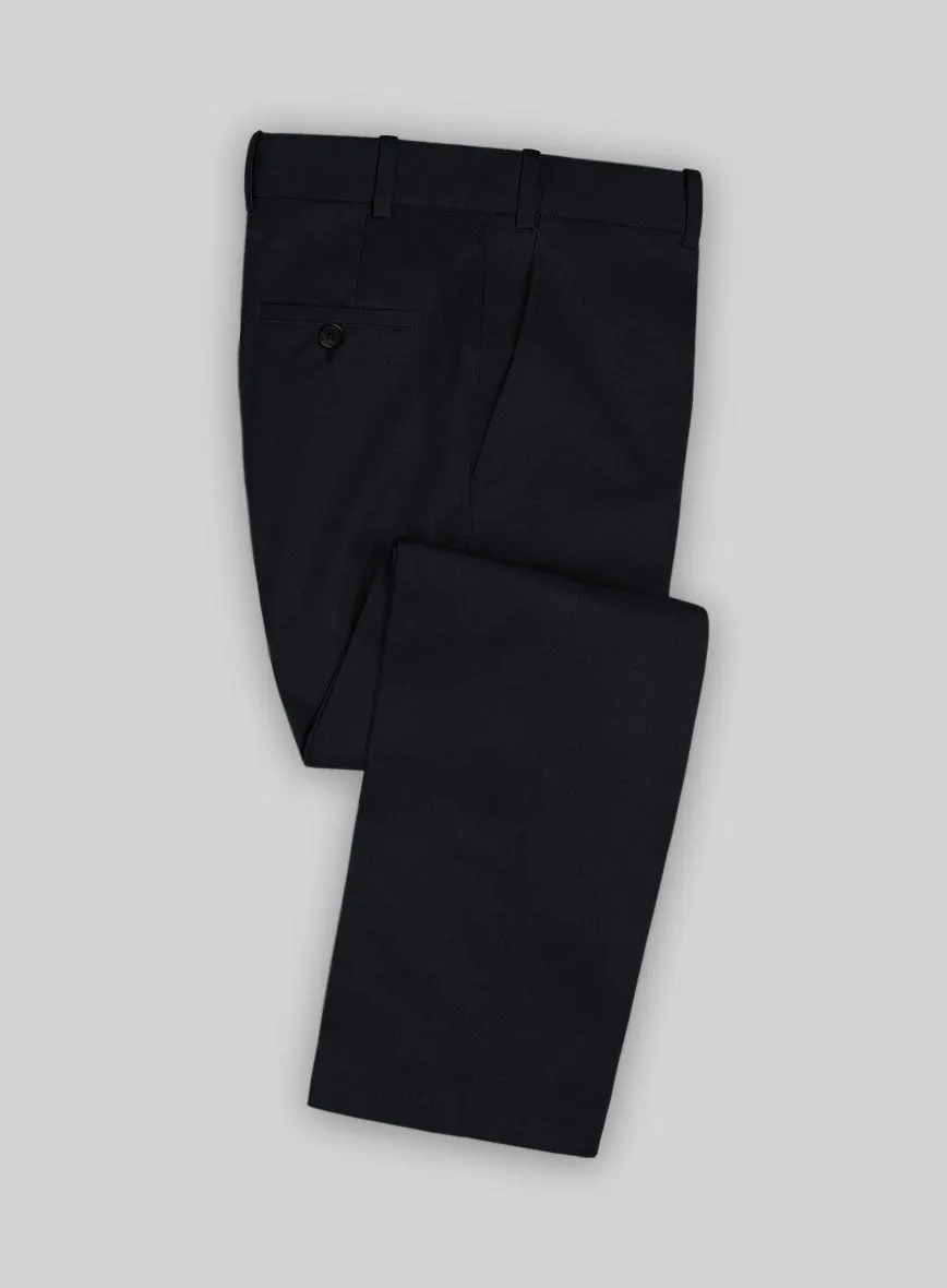 Dark Navy Blue Chino Suit