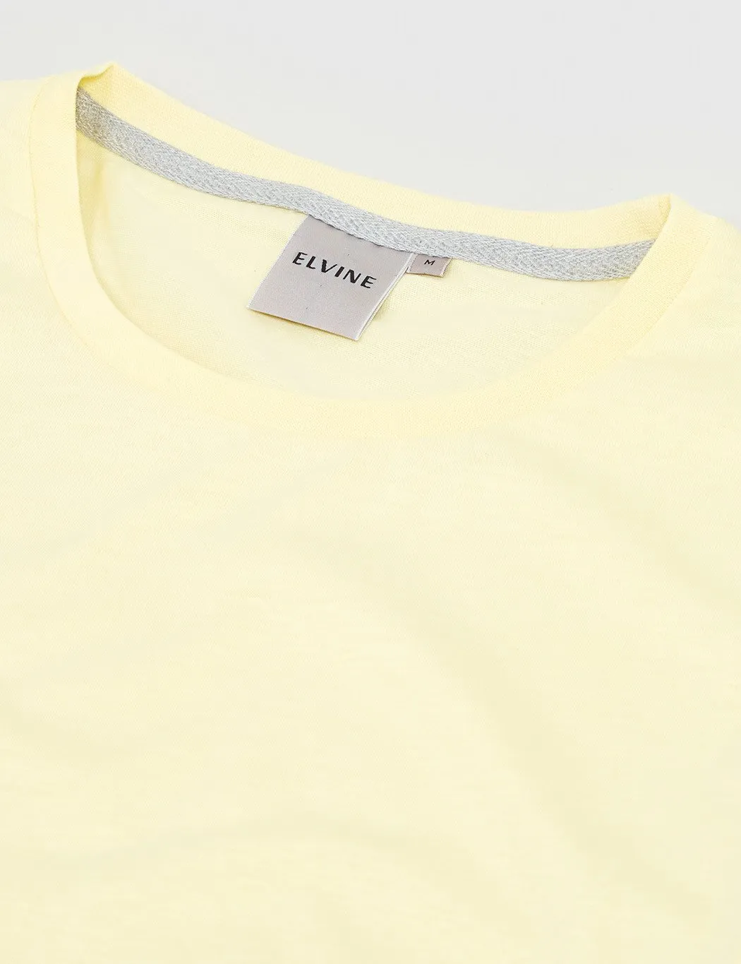 Elvine Buddy T-Shirt - Faded Yellow