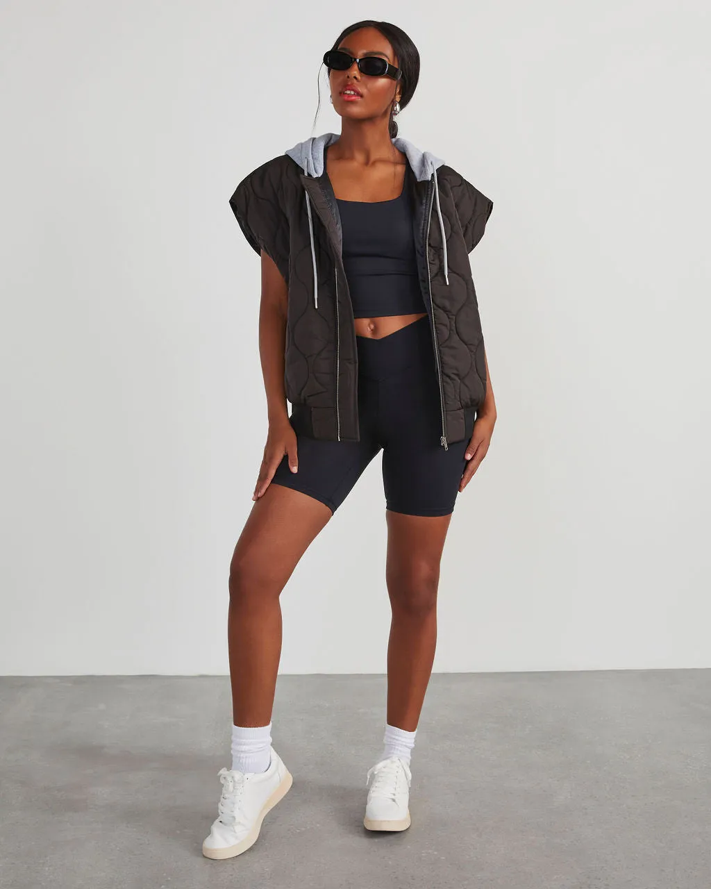 Fall And Forever Hooded Puffer Vest