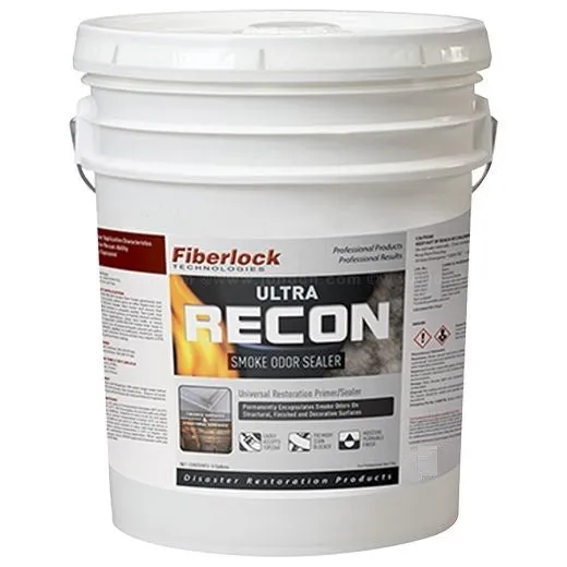 Fiberlock RECON ULTRA Smoke Odor Sealer - White 5gal