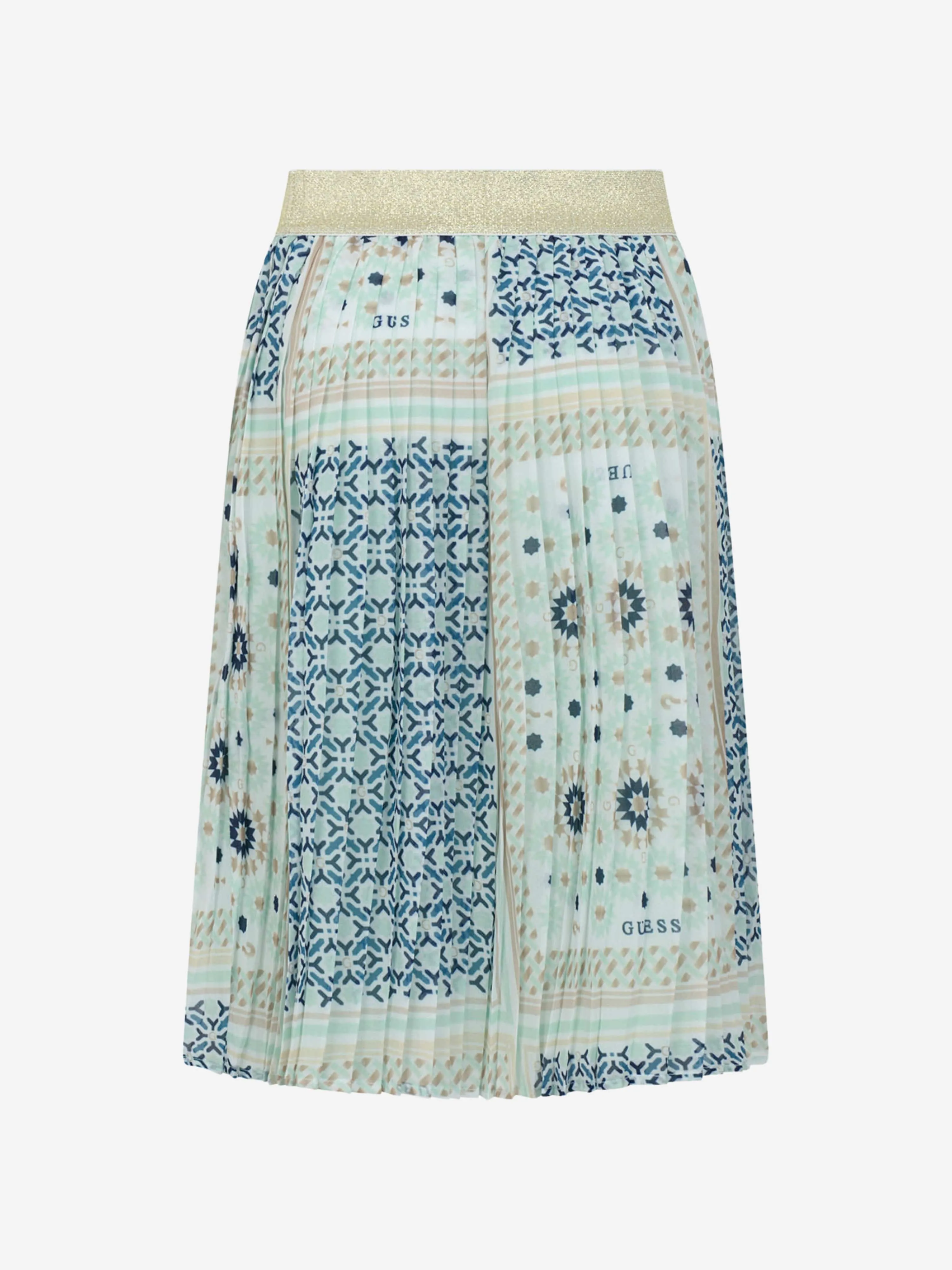 Guess Girls Skirt - & Green Bandana Skirt