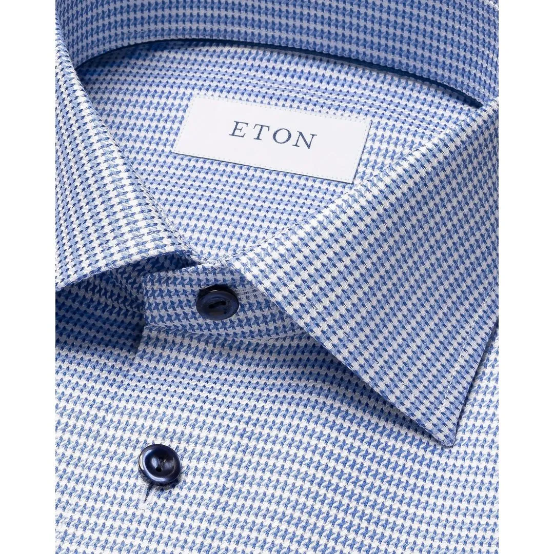 Houndstooth Signature Twill Slim Fit Shirt 100012171