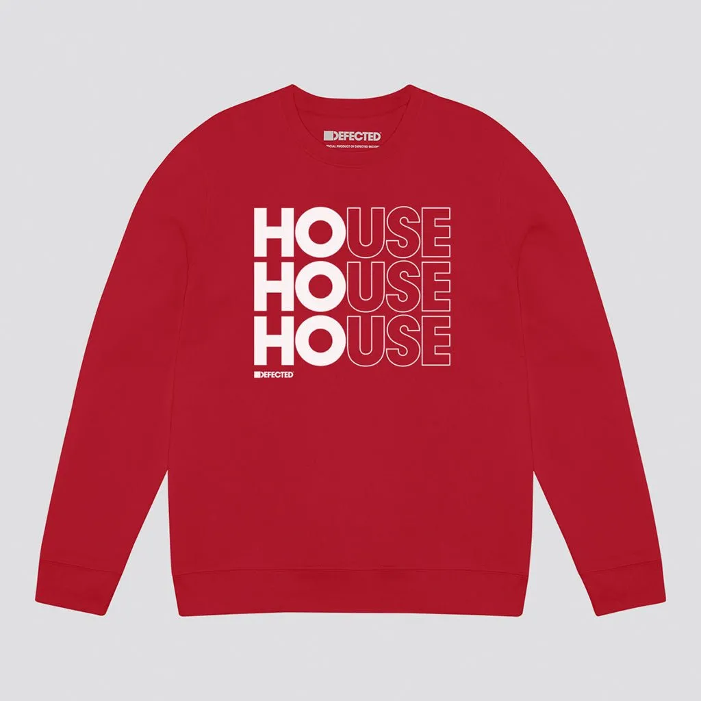 House Outline Christmas Sweatshirt