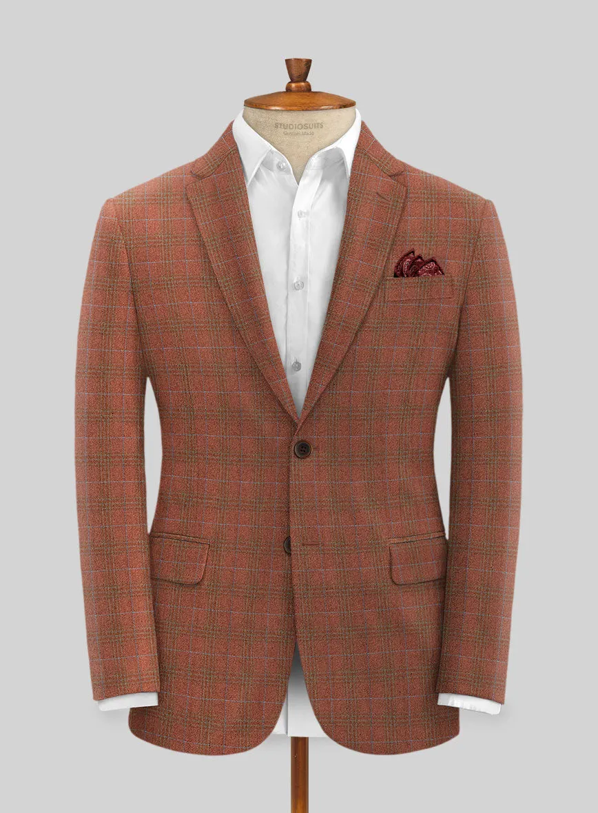 Italian Bapa Checks Tweed Suit