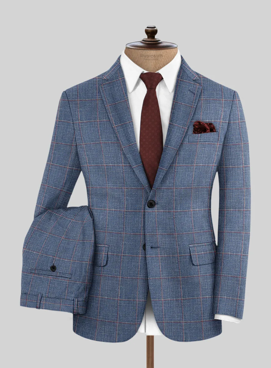 Loro Piana Noelia Wool Silk Linen Suit