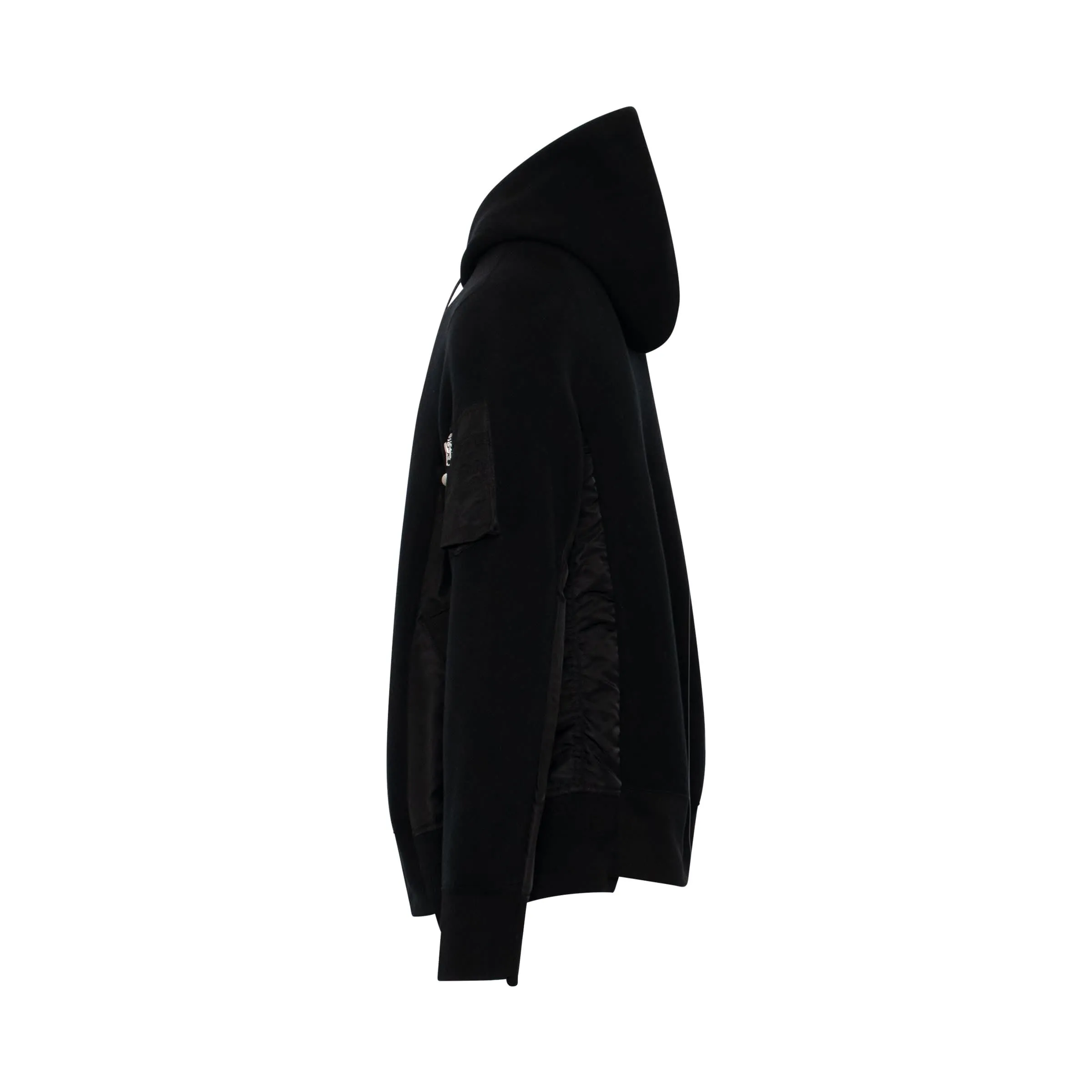 MA-1 Hoodie in Black