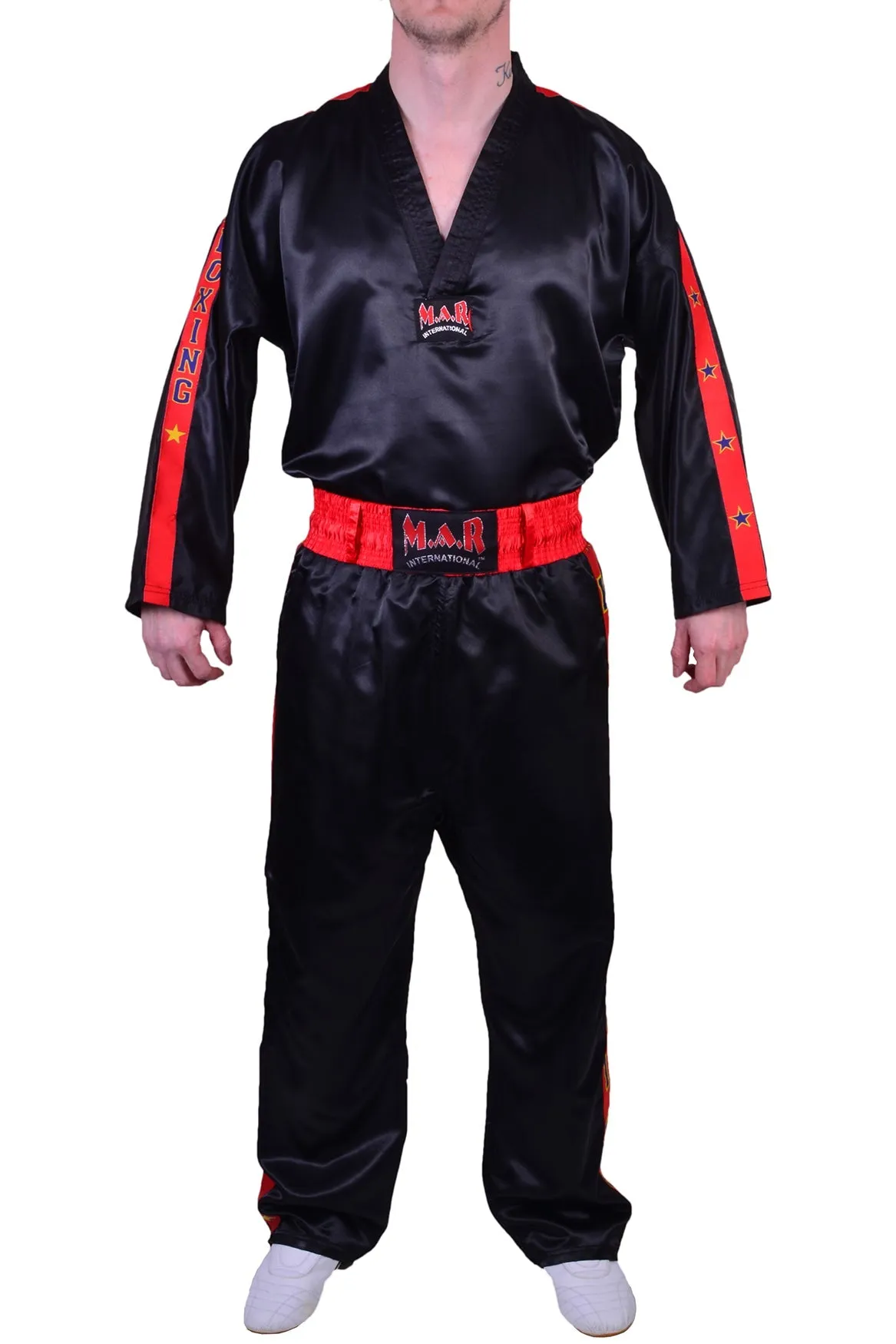 MAR-056 | Black Kickboxing Training & Competition Uniform