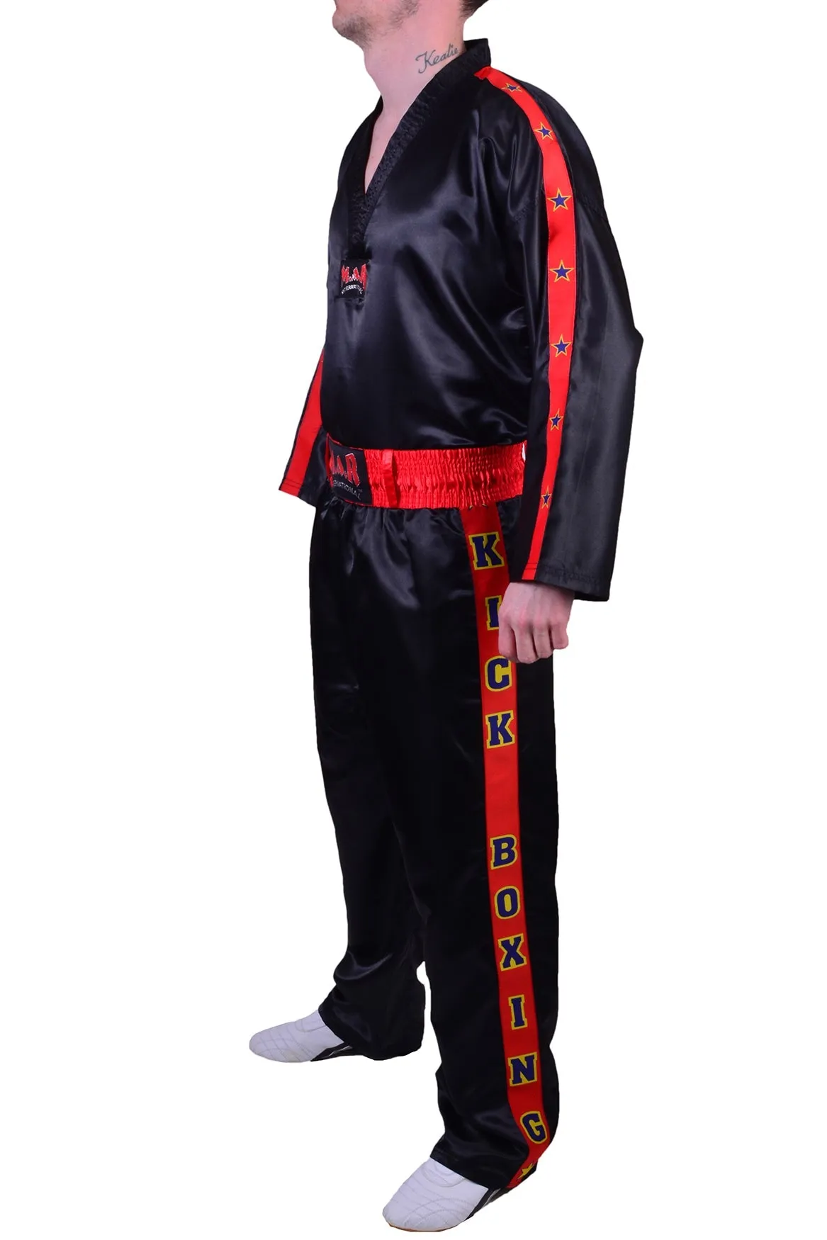 MAR-056 | Black Kickboxing Training & Competition Uniform