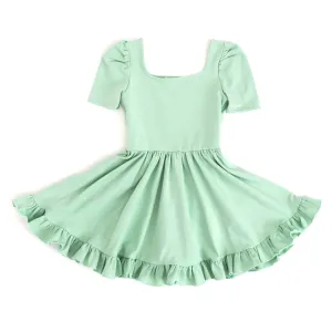 Mint Mod Twirl Dress