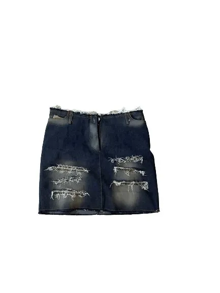 MIX DENIM MINI SKIRTS Y2K