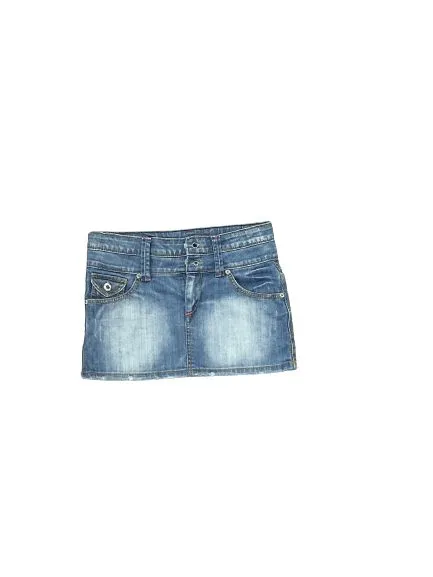 MIX DENIM MINI SKIRTS Y2K