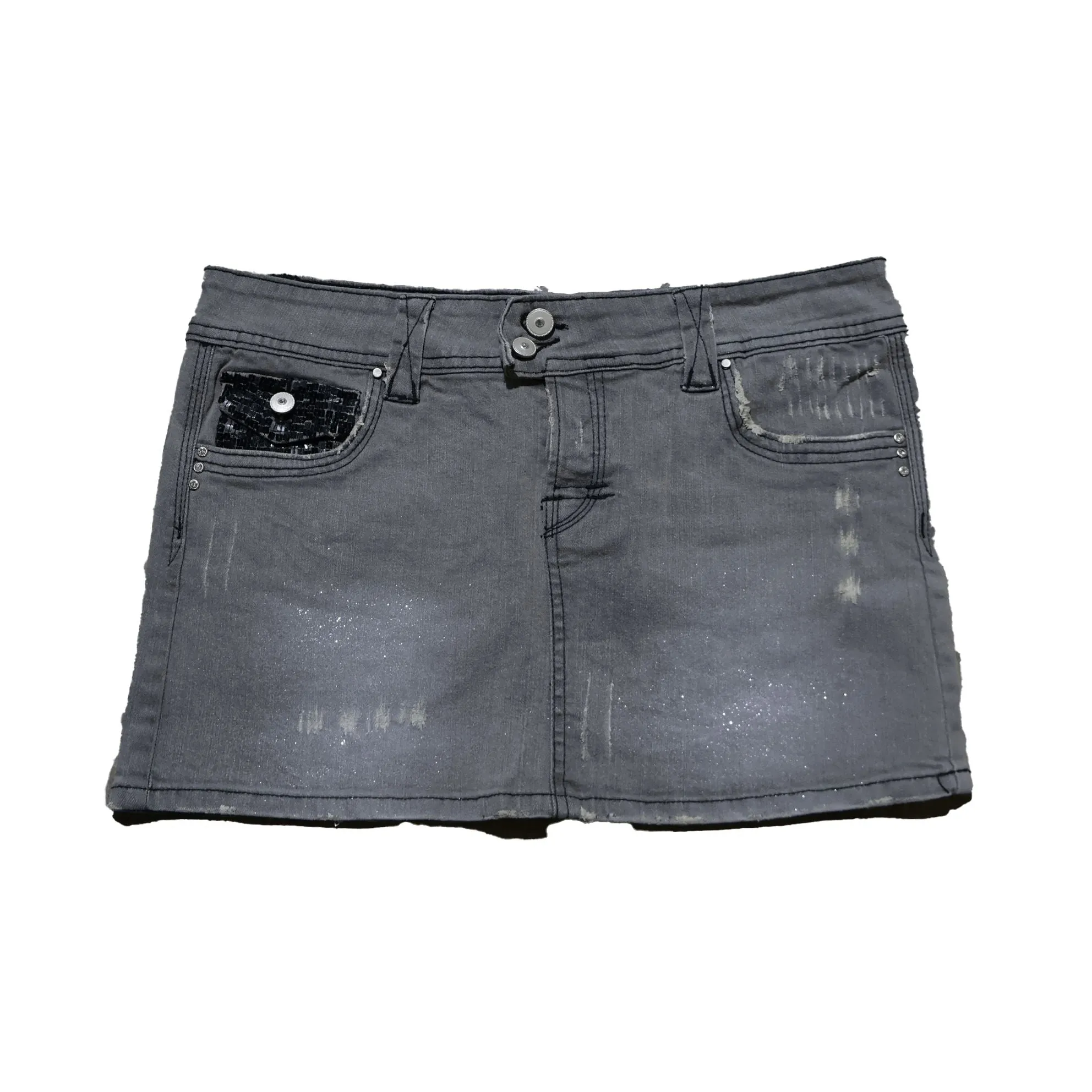 MIX DENIM MINI SKIRTS Y2K