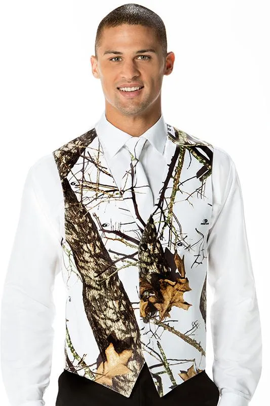 Mossy Oak Winter Tuxedo Vest