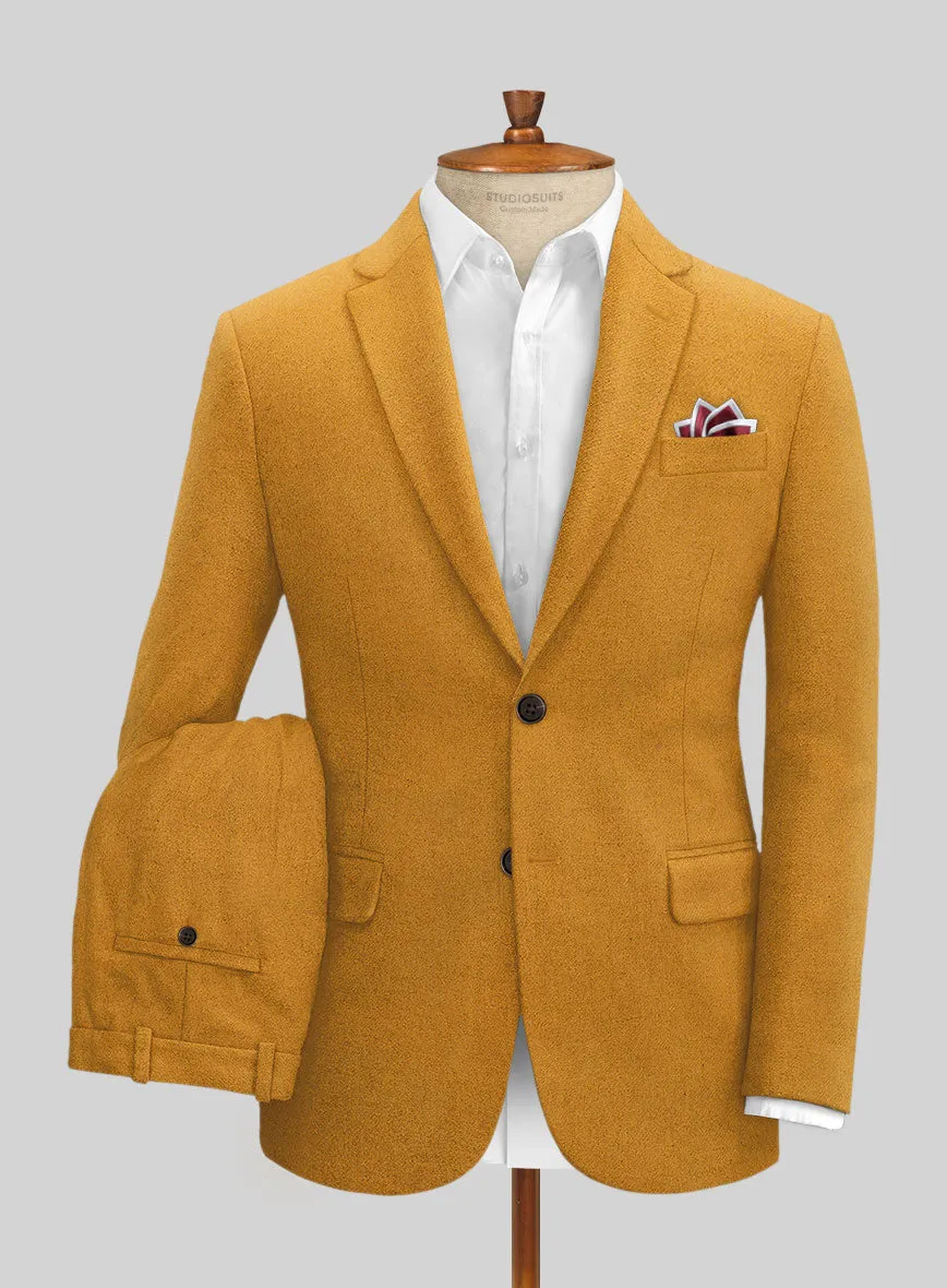 Naples Mimosa Yellow Tweed Suit