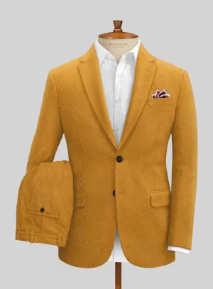 Naples Mimosa Yellow Tweed Suit