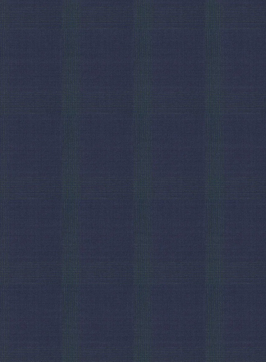 Napolean Artistic Blue Check Suit