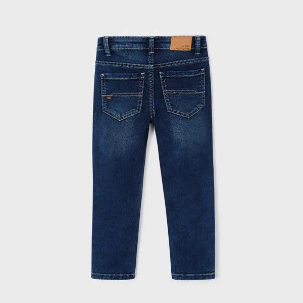 NAVY BLUE DENIM TROUSER FOR BOYS