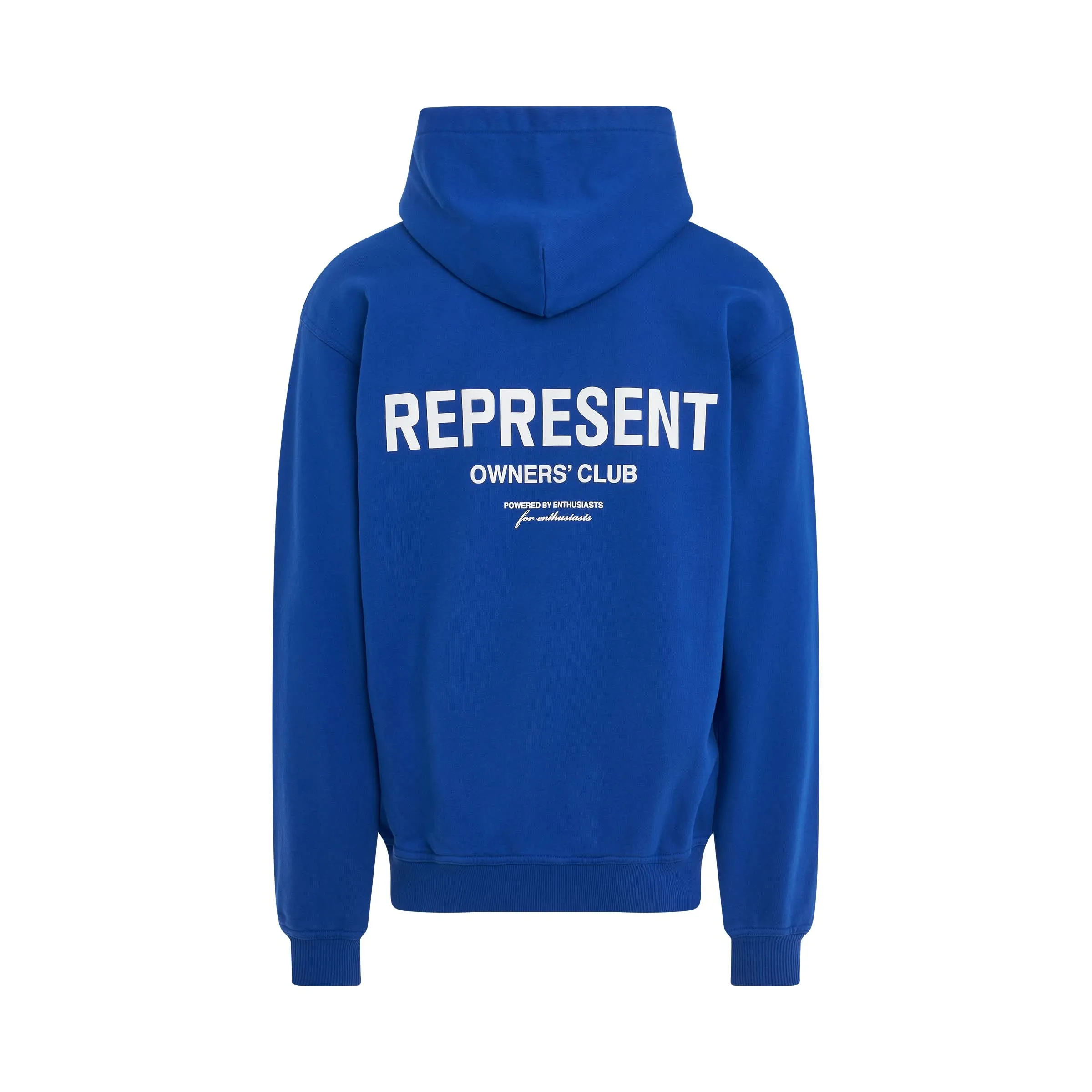 New Represent Owners Club Hoodie in Cobalt Blue