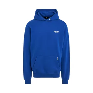 New Represent Owners Club Hoodie in Cobalt Blue