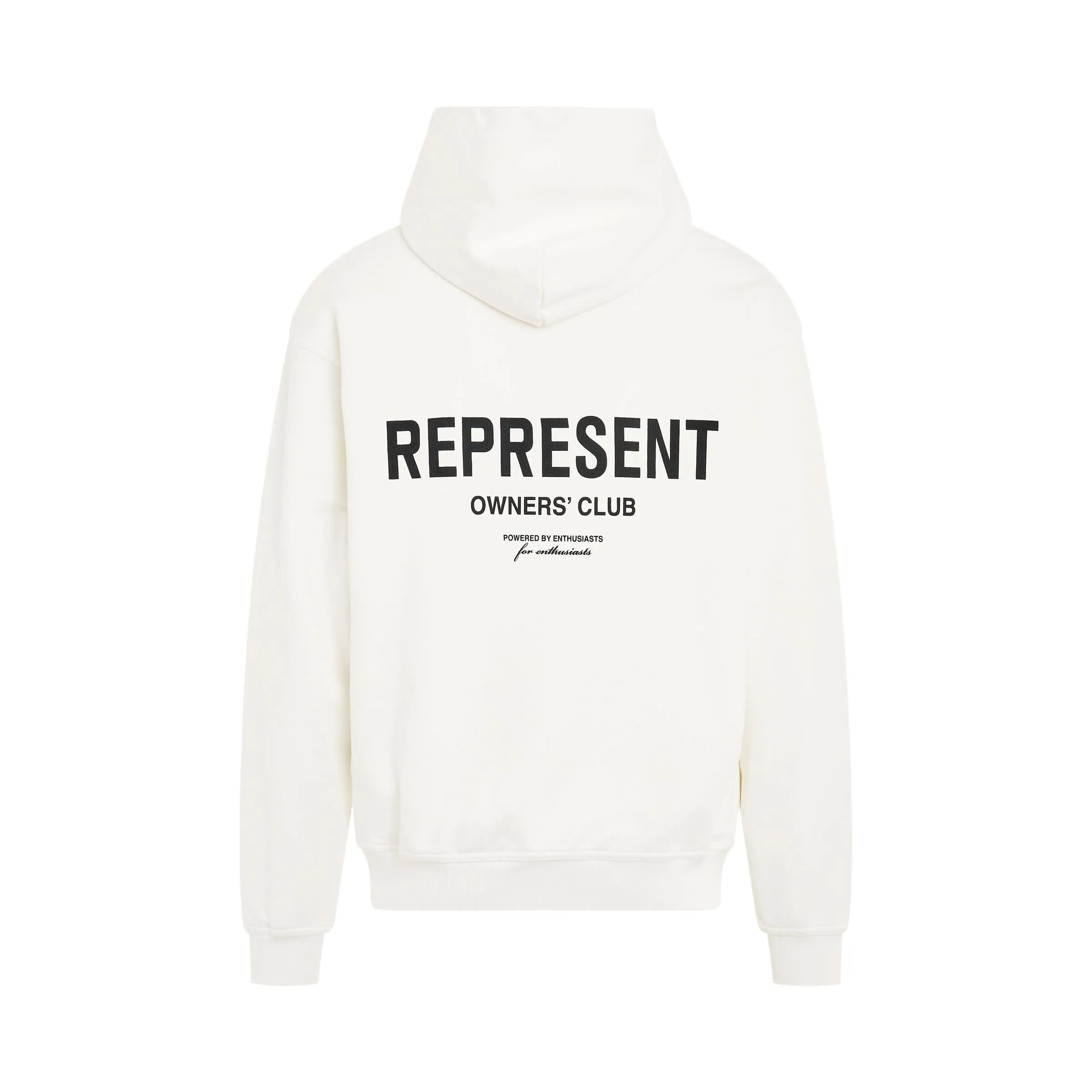 New Represent Owners Club Hoodie in Flat White