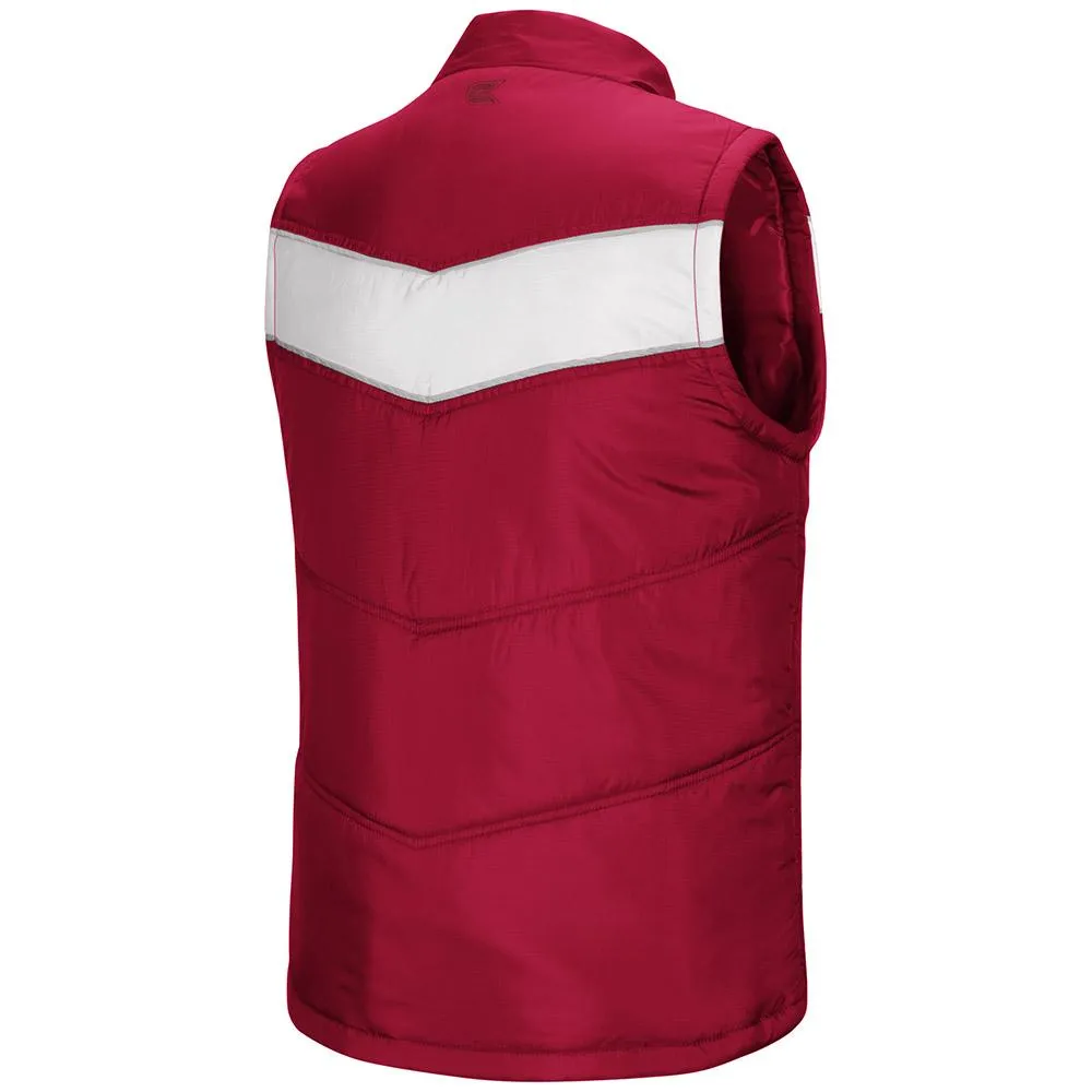 Oklahoma Sooners Colosseum "Red Beaulieu" Full Zip Puffer Vest