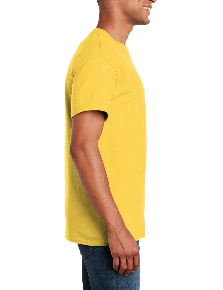 Plain Poly Cotton Short Sleeves T Shirts