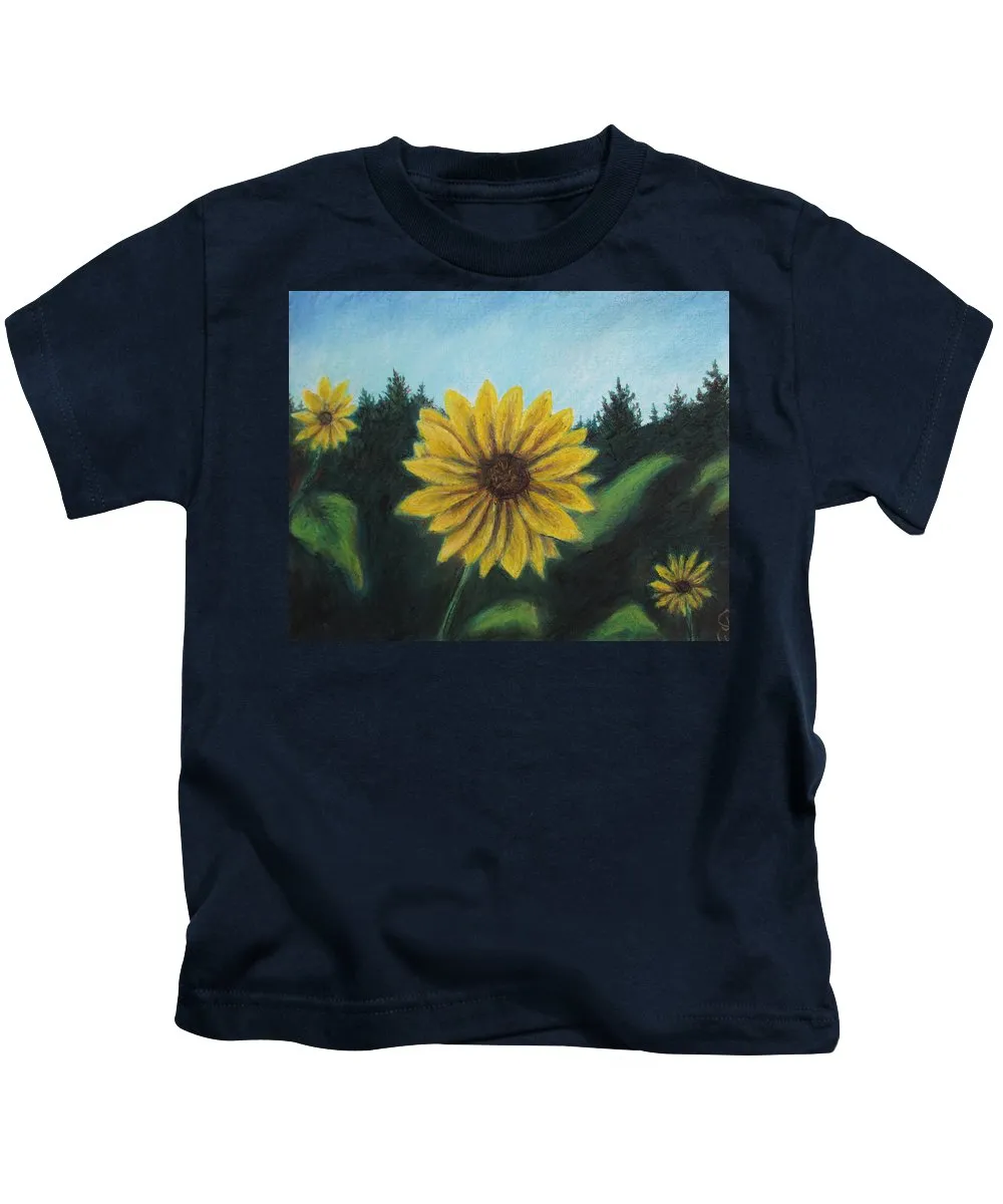 Sunny Sun Sun Flower - Kids T-Shirt