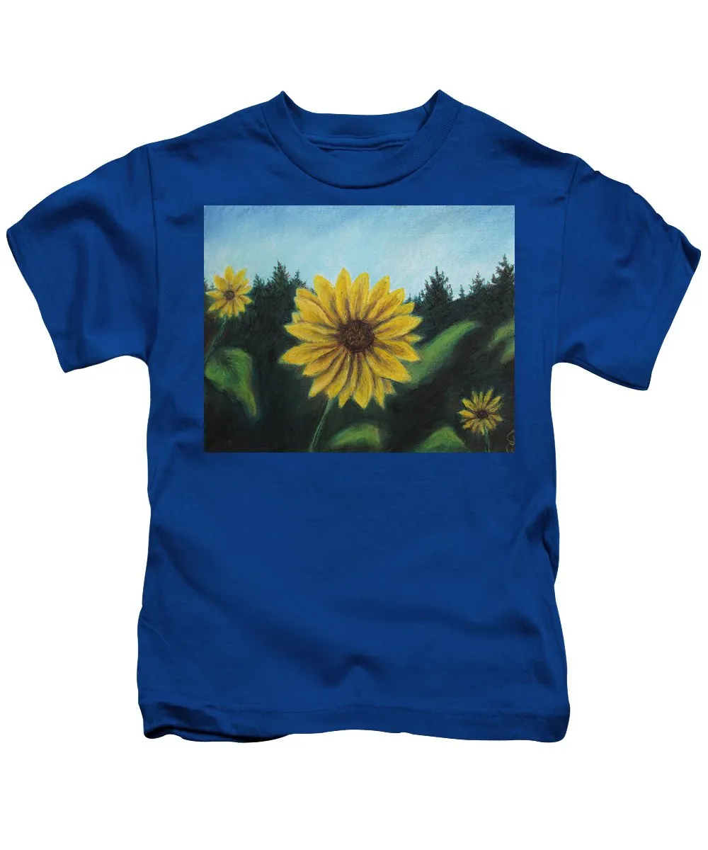 Sunny Sun Sun Flower - Kids T-Shirt