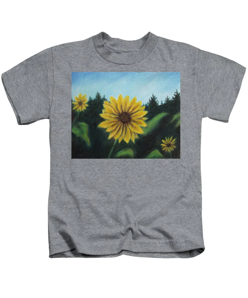 Sunny Sun Sun Flower - Kids T-Shirt