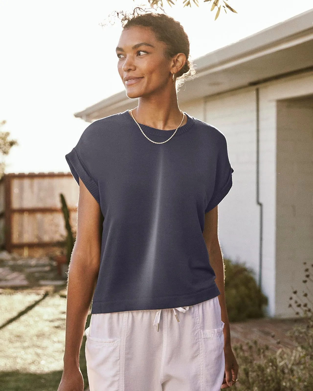 Supersoft Short Sleeve Sweatshirt