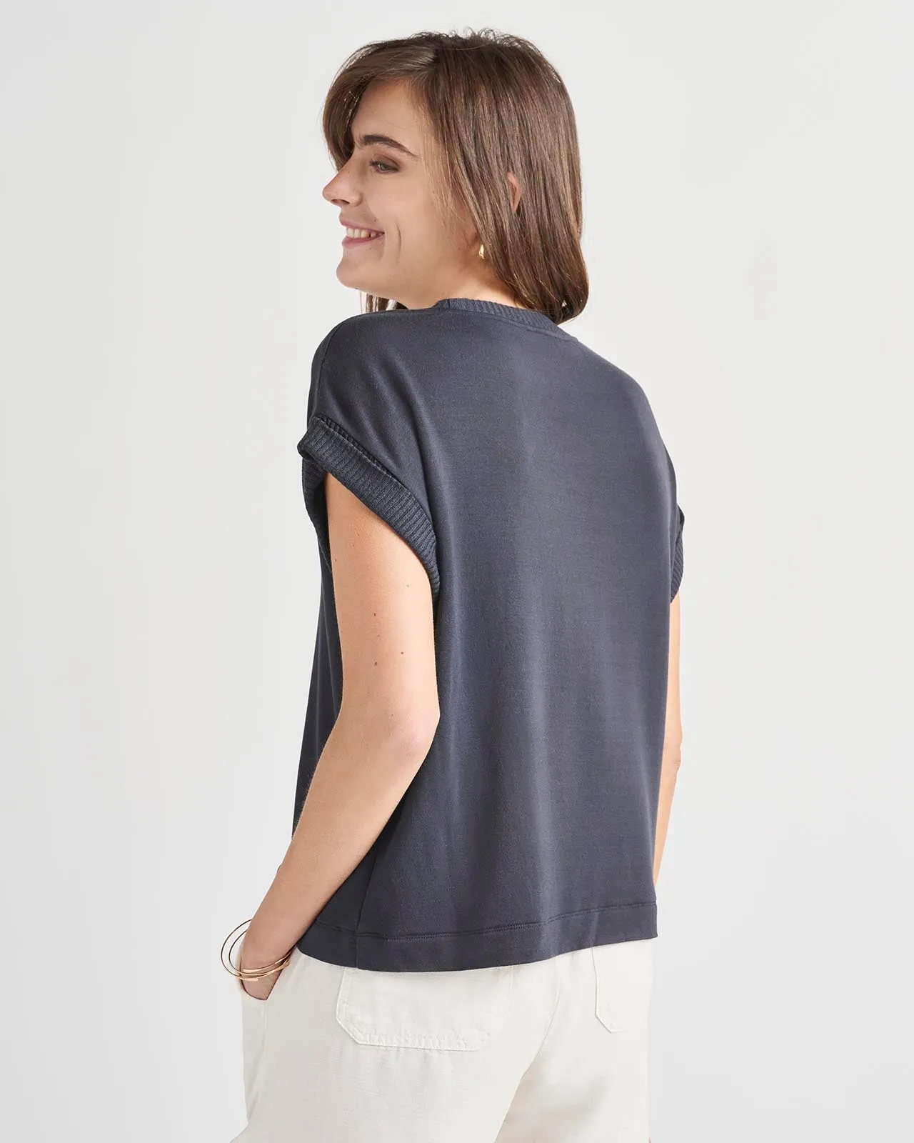 Supersoft Short Sleeve Sweatshirt