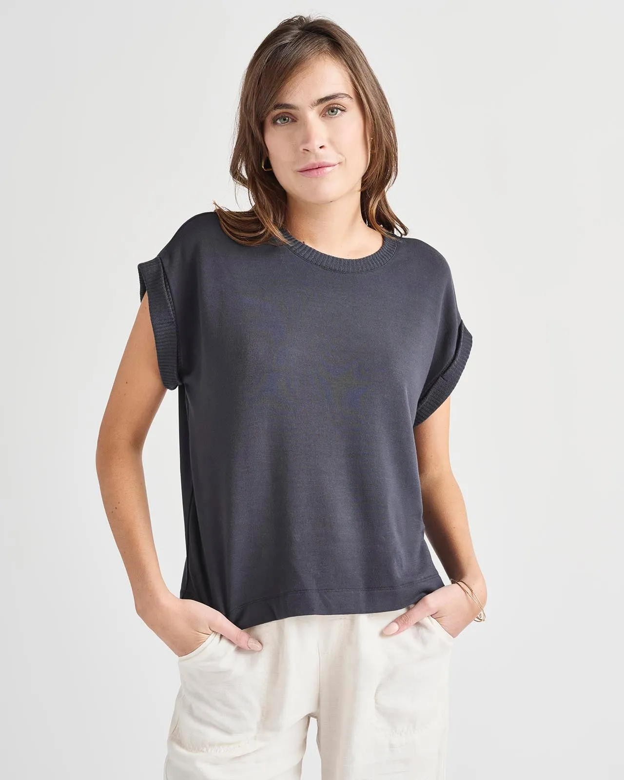 Supersoft Short Sleeve Sweatshirt