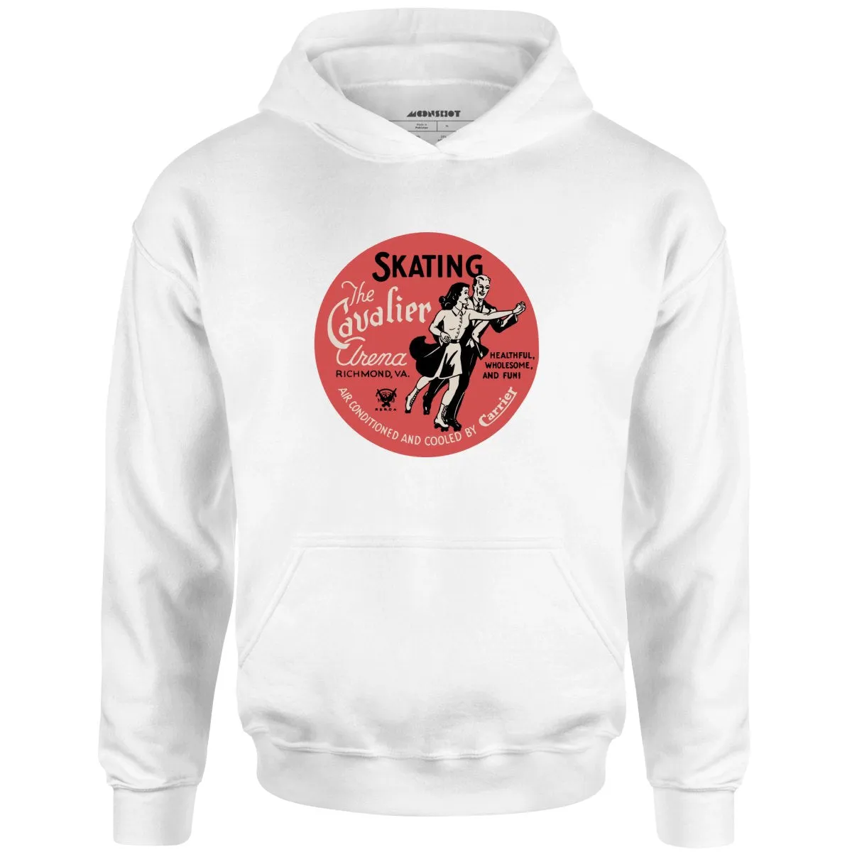 The Cavalier Arena - Richmond, VA - Vintage Roller Rink - Unisex Hoodie