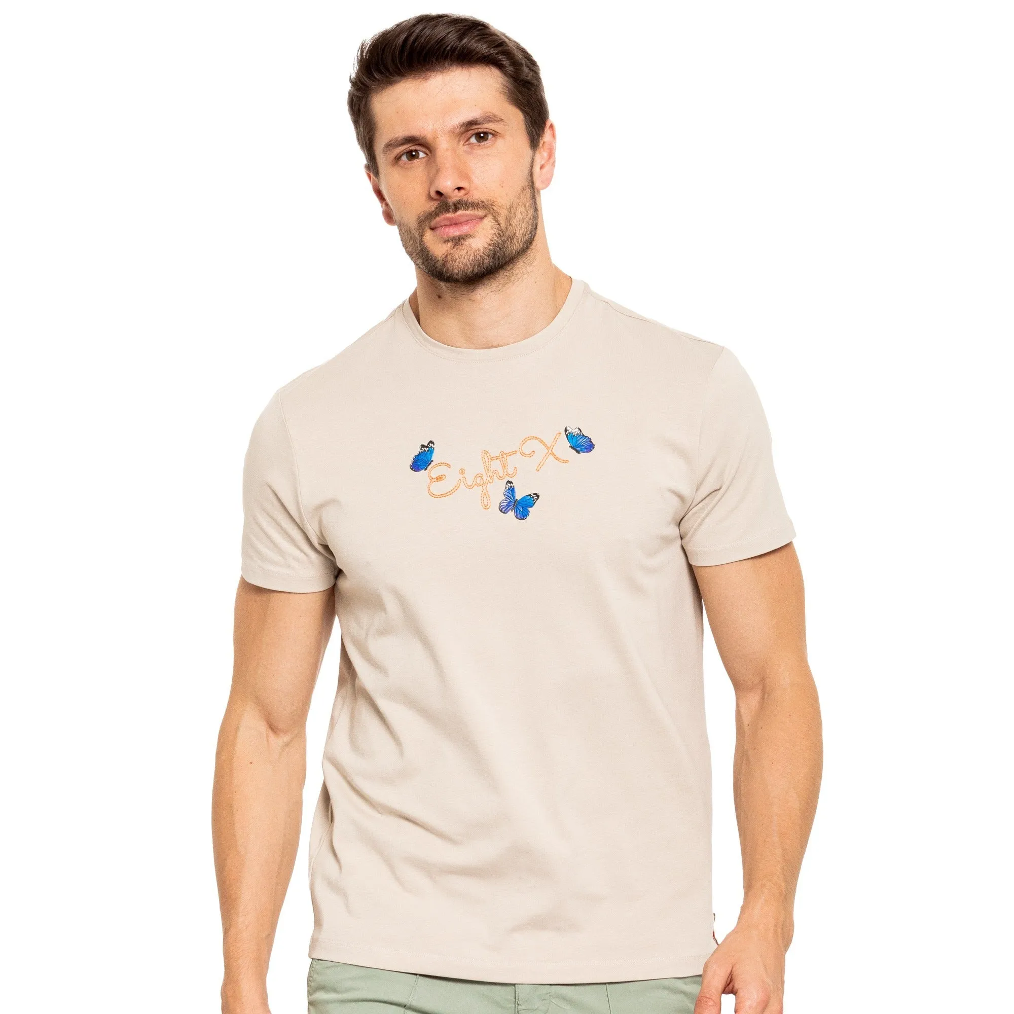 The Meadow 8X Street T-Shirt - Beige