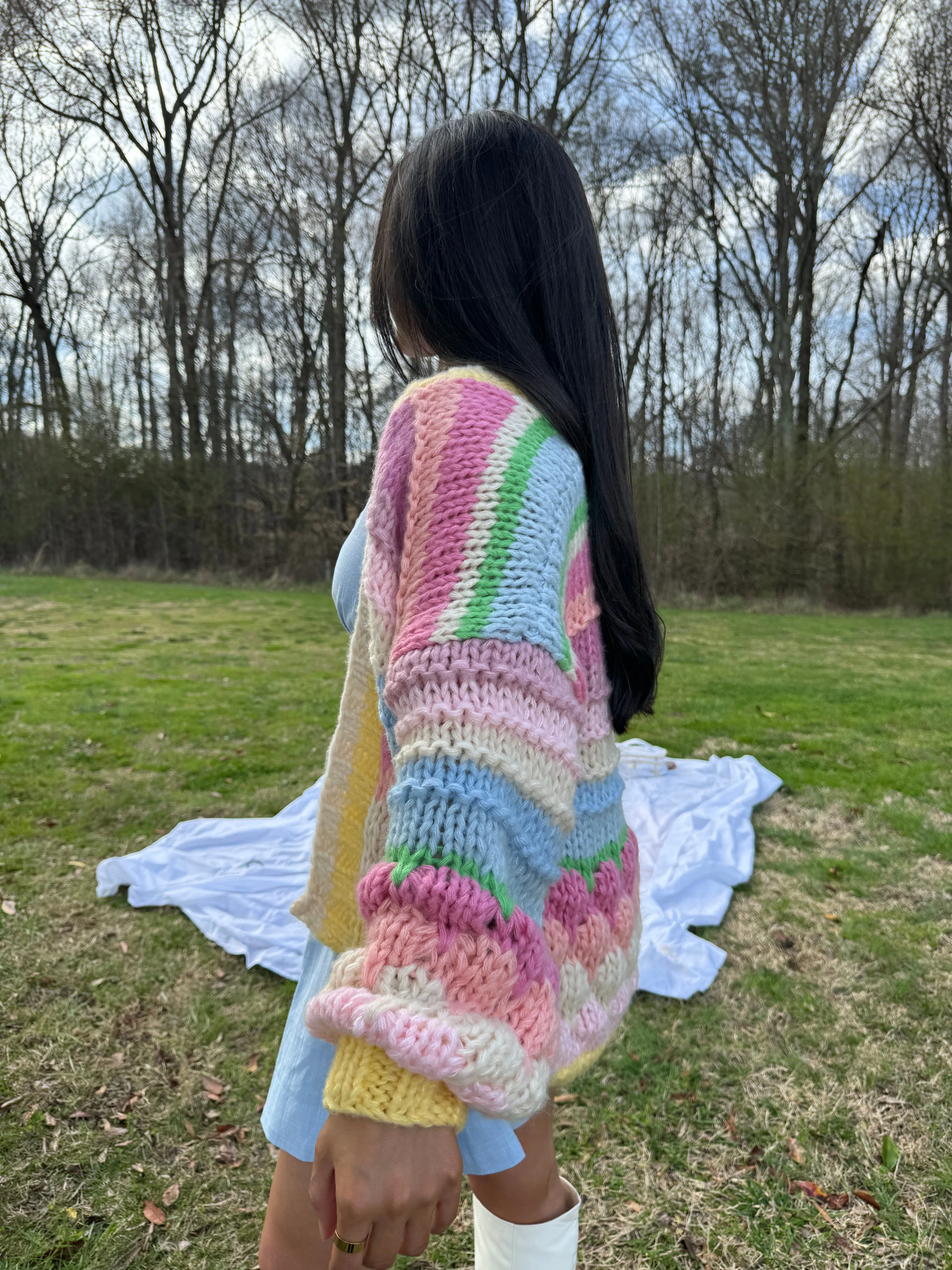 The Pastels Chunky Cardigan