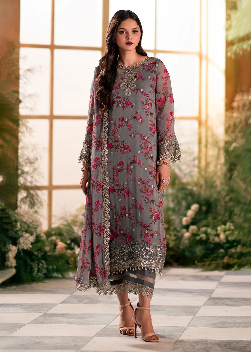 Vasal Luxury Chiffon Collection '24 by Charizma | VSL5-05